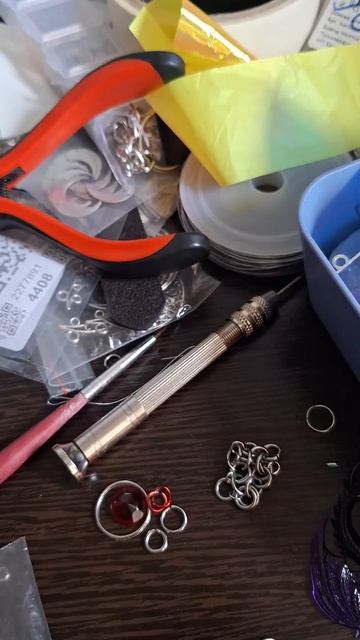 Творческий процесс) #своимируками #jewelry #влог #кольчужк смотреть онлайн