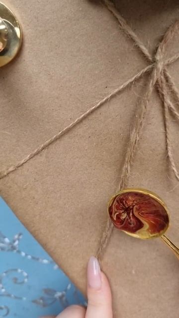 ASMR сургучной печати. пишите какие цвета ещё сделать?) #r