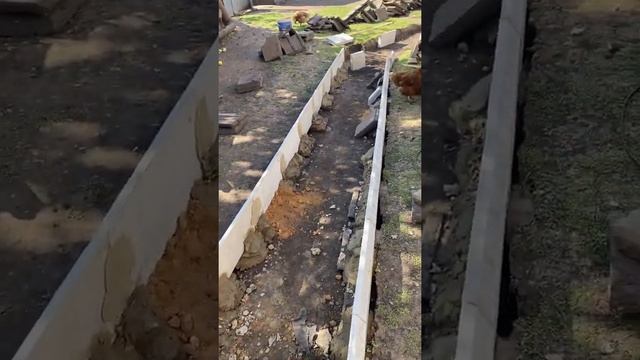 Укладка бордюров смотреть онлайн