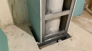 Короб из гкл. Переделка за застройщиком 😁