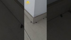 Укладка цоколя с подрезкой под 45°.