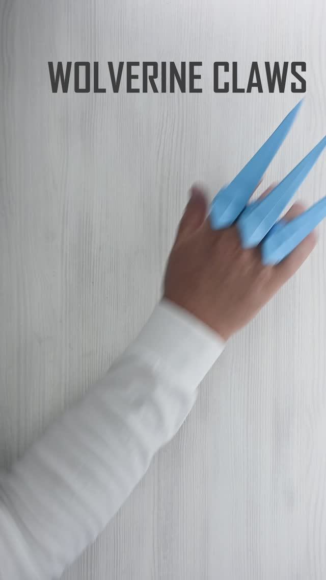 Когти оригами - Одобрено Росомахой! смотреть онлайн