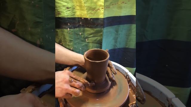 Шамот, червона глина, гончарне коло NK “NivakivkaCeramics” смотреть онлайн