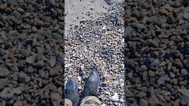 ЗИМНИЙ СБОР КАМНЕЙ НА ПЛЯЖЕ. ХАЛЦЕДОНЫ, ЯШМА, КРАСИВАЯ смотреть онлайн