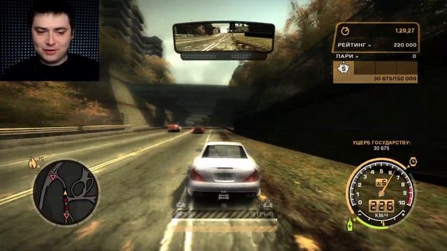 БЕЛЫЙ MERCEDES УБИЛ МОИ НЕРВЫ! | NFS: MOST WANTED - РЕЖИМ "ПОГОНЯ" #8 смотреть онлайн