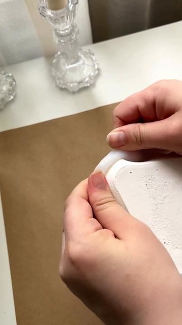 Заливка из гипса. Ракушки из гипса. Подсвечник. смотреть онлайн