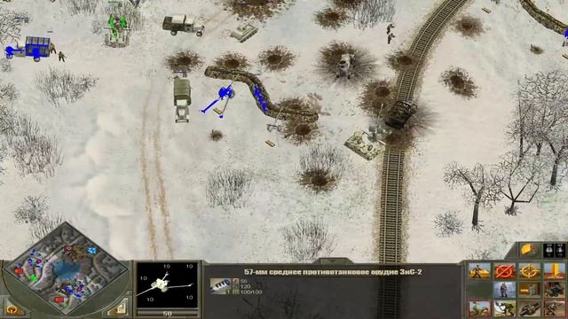 Blitzkrieg 2 Anthology (Сложность: Максимальная) ➤ СССР ➤ Затычка ➤ Операция 62.