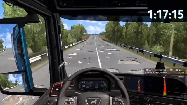 ЕТС 2 1.49 Катаем по Русской сборке карт смотреть онлайн