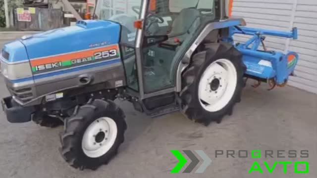 Купить японский минитрактор Iseki Geas TG253 с кабиной в г. Иркутск смотреть онлайн