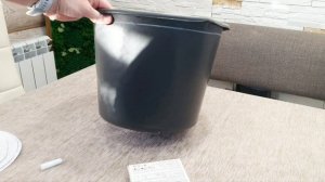 Быстрая разметка для кашпо из ротанга