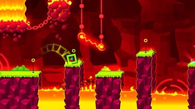 Geometry Dash ( стоковое , 120 fps , UHD ) смотреть онлайн