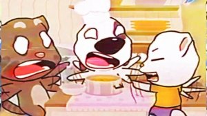 Говорящий Том и друзья мини вырезанный фрагмент (07/12/200