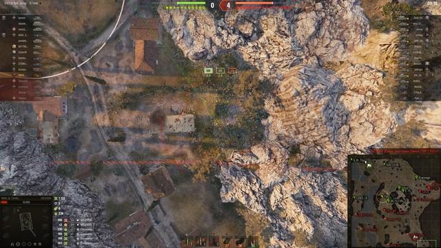 World of Tanks. М53/55. Рудники . смотреть онлайн