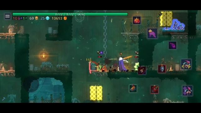 🎄Dead Cells с проклятым мечём... Это было сложно🎄 смотреть онлайн