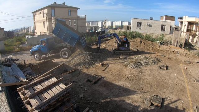 3 Супсех, ул. Павла Голубева. Анапа. Отсыпка подушки. смотреть онлайн