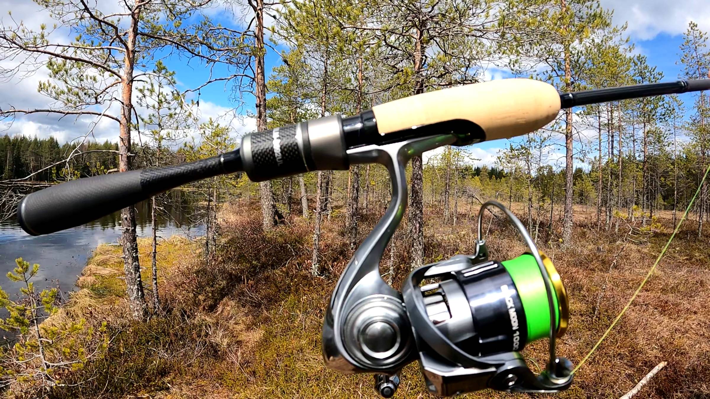Рыбалка в Карелии 2025. Мой новый комплект Black Moon от Nautilus и сразу на рыбалку смотреть онлайн