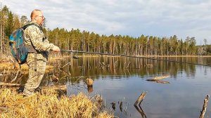 Рыбалка в Карелии. Первый весенний пролёт на новых местах. Рыбы нет!