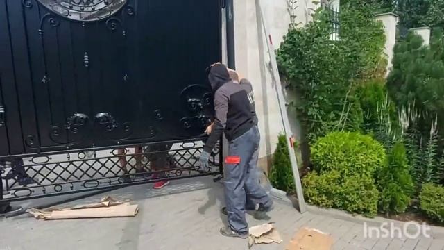 Кованые ворота! Изготовление и монтаж. смотреть онлайн