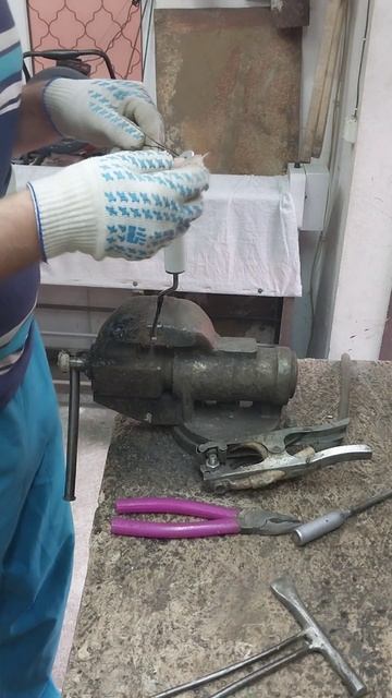 Крючок для вязки арматуры из Нержавейки #крючок смотреть онлайн