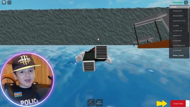 Огромный Морской Монстр Блуп .Roblox Выживи в Блупе и не б смотреть онлайн
