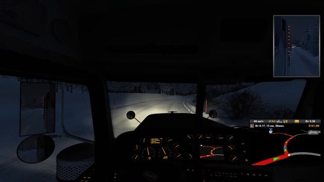 American Truck Simulator Event Рожденственская зимняя сказка смотреть онлайн