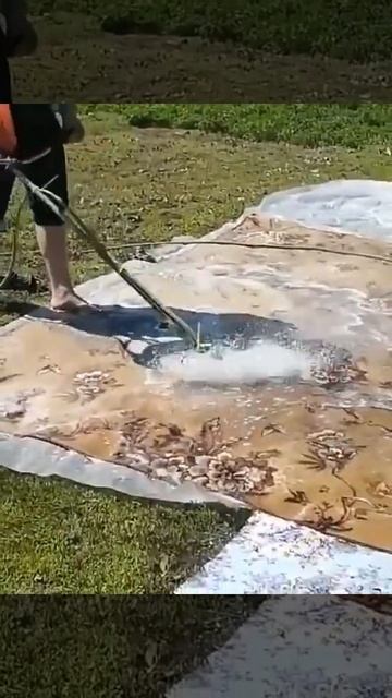 Чистка ковра триммером смотреть онлайн