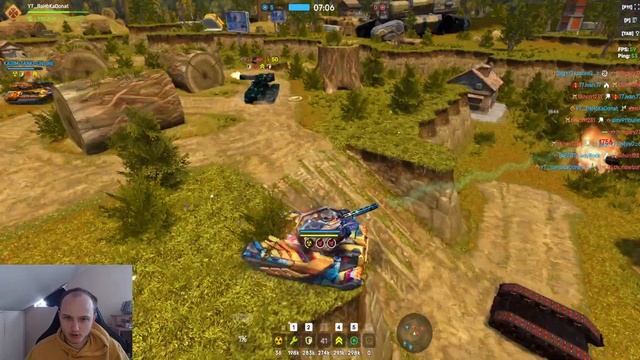 #232 ЖЕСТЬ! МК10 РЕЛЬСА С НОВЫМ УСТРОЙСТВОМ ДРОБОВИК УНОСИТ ВСЕХ НА МЕГАДОНАТЕ В ТАНКИ ОНЛАЙН