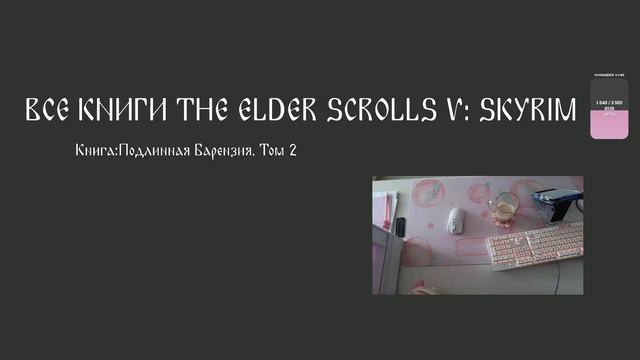 Книги TES V: SKYRIM (аудиокнига) [22/34] смотреть онлайн