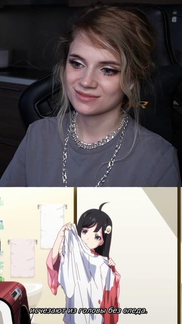 ВЫРЕЗКА ИЗ ЗАПИСИ СТРИМА | #anime #monogatariseries   #циклисторий  #аниме