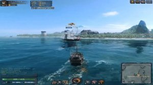 World Of Sea Battle  (блек принц против легендарки)