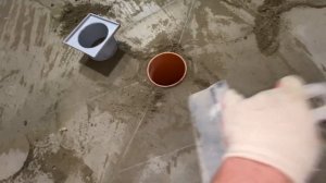 Стяжка с уклоном в душевой. Часть 3.