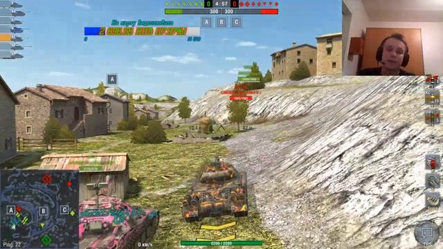 БЫСТРЫЙ ТУРНИР С КОМАНДОЙ 47XPoMoCoM / WoT Blitz 18+ смотреть онлайн