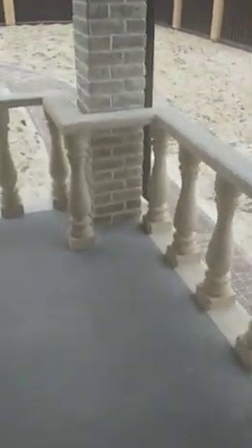установка перил и балясин . смотреть онлайн