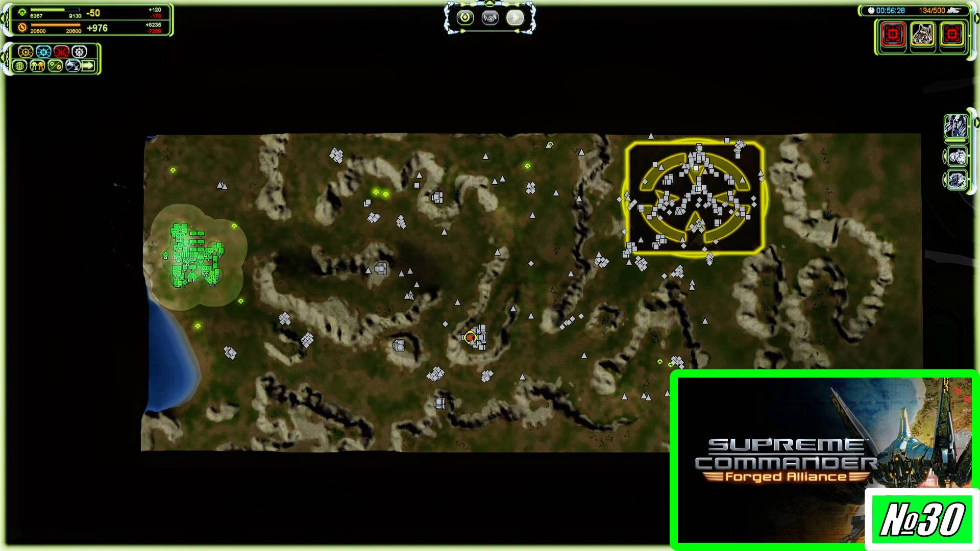 [Прохождение][Кампания №30][Эон][Сложность: Предельная]Игры разума Supreme Commander Forged Alliance