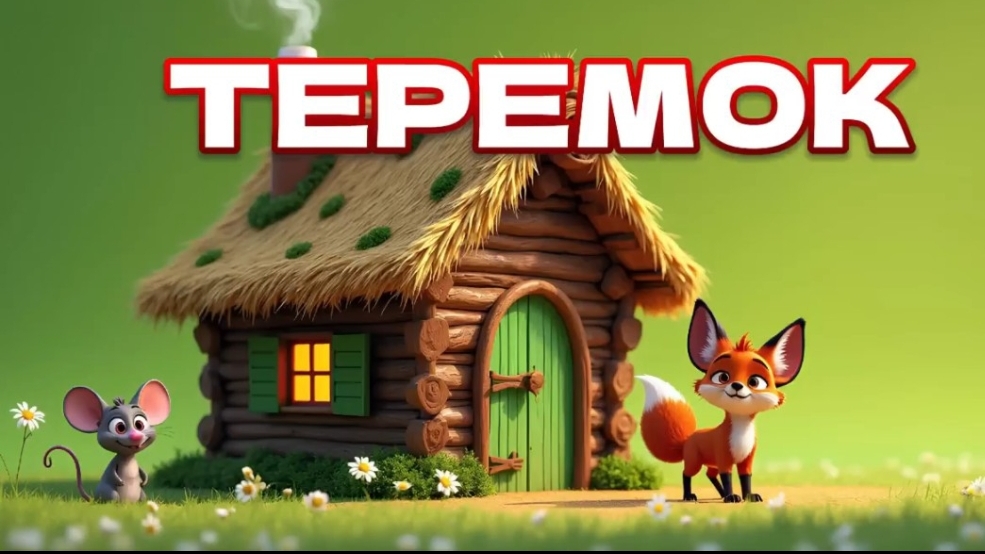 Теремок - русская народная сказка для детей и малышей смотреть онлайн
