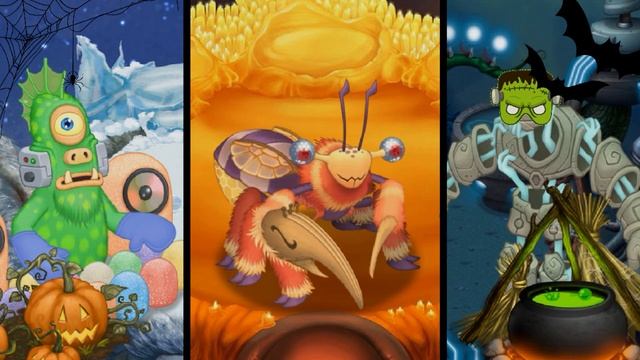 Хэллоуинское трио 2023 #2 | My singing Monsters