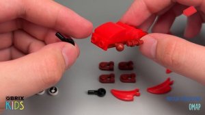 Собираем омара из конструктора QBRIX KIDS - детские конструкторы с видеоинструкцией