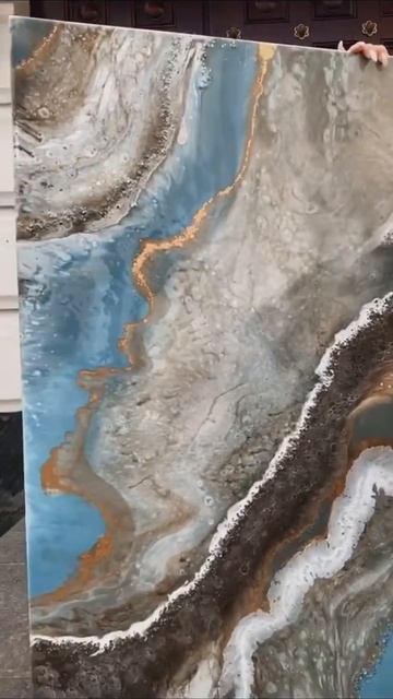Картина размером 60х80 из эпоксидной смолы в исполнени? смотреть онлайн