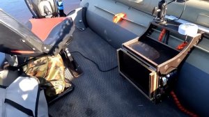 Тюнинг ПВХ лодки REEF TRITON 360Fi НДНД (продолжение)