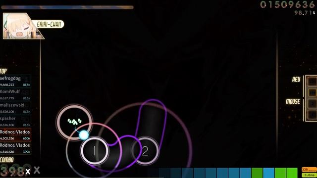 Osu! Прошёл Normal уровень Raphlesia & BilliumMoto - My Love!!!