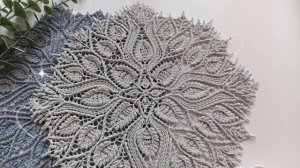 "Оксана" салфетка вязаная крючком