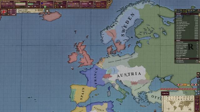 Прохождение Victoria 2 за Великобританию №7. Опять этот гл? смотреть онлайн