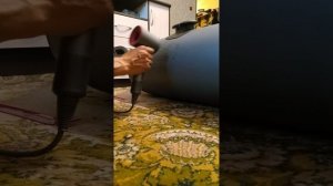 Клею якорный рым на лодку пвх