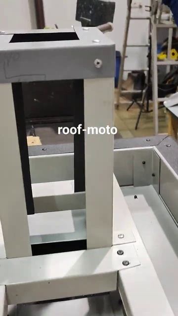 Процесс изготовления оголовка. #roof #falz #фальцеваякровл смотреть онлайн