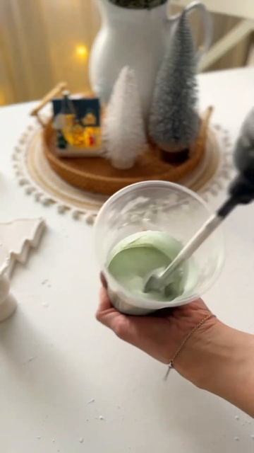 Изделия из гипса своими руками 🙌 #diy #новыйгод #творче? смотреть онлайн