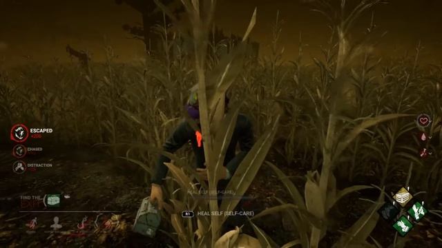 Dead By Daylight DBD Играю за любимчика фортуны Ace Viskonti. Убегаю , открываю сундуки