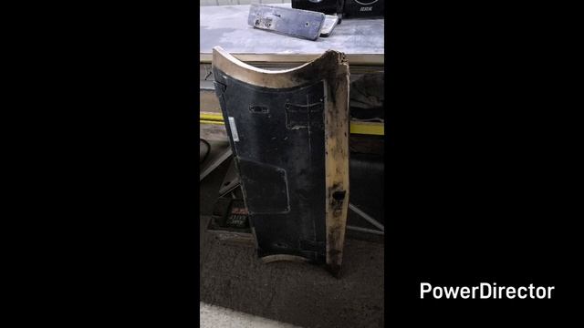 Сан Марин 380 ( ремонт транца)