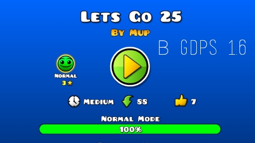 Lets go 25 By Mup I Опа 25 I GDPS 1.6