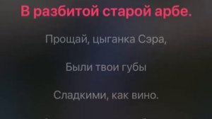 Валерий Миладзе Сэра караоке минус