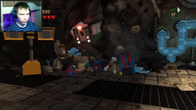 Подземное убежище // Lego Batman 2: DC Super Heroes #11 смотреть онлайн